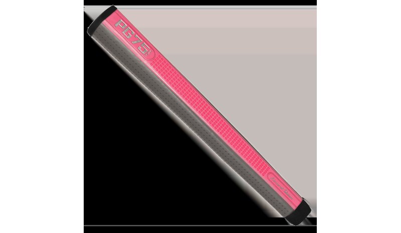 DSP Ultra Golf Grip - PG75 - Neon Pink/Graphite Gray - 38.4 mm – kuva 1/1