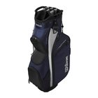 Wilson - Feather Cartbag - Navy/Silver