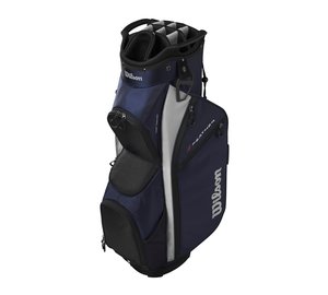 Wilson - Feather Cartbag - Navy/Silver