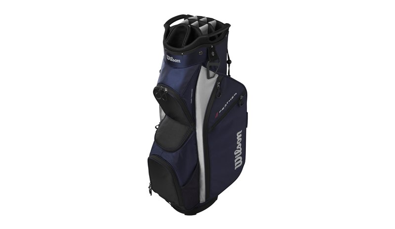 Wilson - Feather Cartbag - Navy/Silver