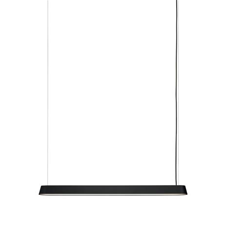 Muuto Linear riippuvalaisin Black, 87,2 cm