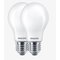 Philips 2-pack LED E27 Normal 40W Fros – kuva 1