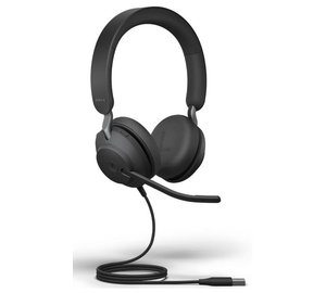 Jabra Evolve2 40 SE MS Stereo -kuulokemikrofoni, musta