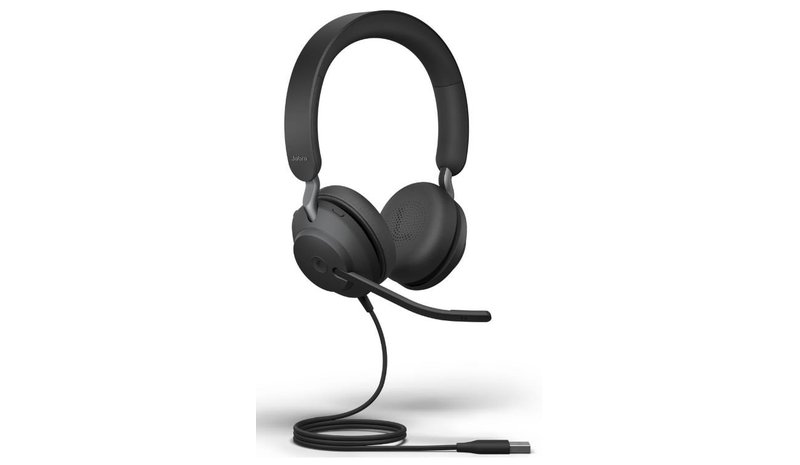 Jabra Evolve2 40 SE MS Stereo -kuulokemikrofoni, musta