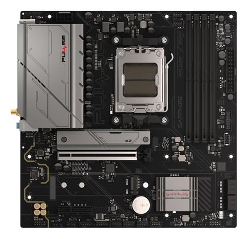 Sapphire PULSE B850M WIFI Emolevy - AMD B850 - AMD AM5 socket - DDR5 RAM - Micro-ATX