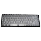 Arbiter Polar 65 HE -pelinäppäimistö, Fuji Dual-Rail Magnetic, phantom clear