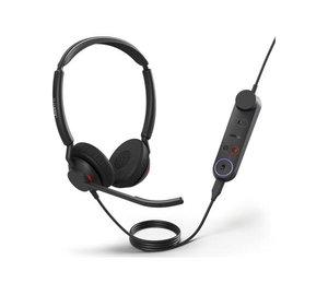 Jabra Engage 50 II Link UC -stereokuulokemikrofoni + USB-A/C-sovittimet, musta