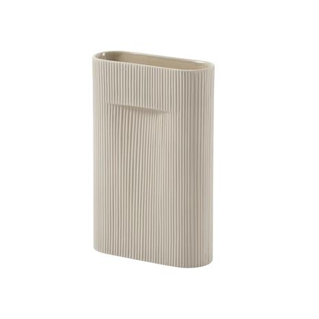 Muuto Ridge maljakko, 35 cm, beige