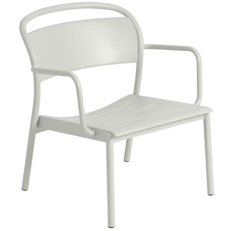 Muuto Linear Steel nojatuoli Harmaa