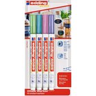 Edding 4085 värikynämerkit, 4 metallisävyä, 1-2mm