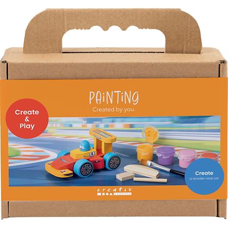 Creativ Company kilpa-auto mini maalaussetti