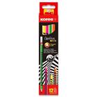 Kores - School Pencils - 12-pack - Neon (792306)