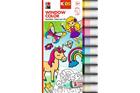 Marabu - Fun & Fancy Glitter Fairy 10x25ml + motiver (822506)