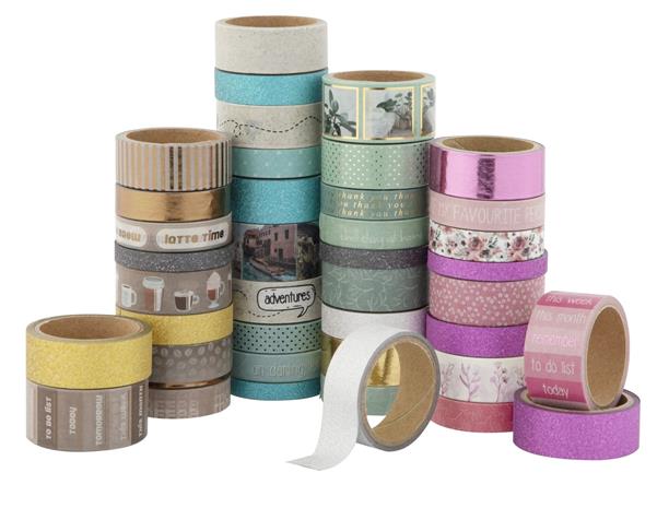 Craft ID - Washi tape 3m (40 pcs) (CR3000)
