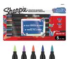 Sharpie Creative Acrylic Marker Earth Tones Brush tip 5-Blister