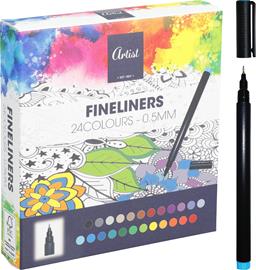 Artist Fineliner 24 kpl tussi