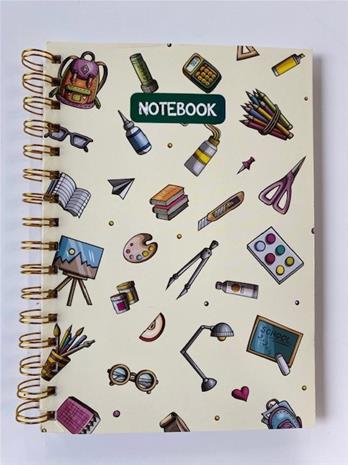 Notebook - A5 - Ruled Lines-motives (1340) – kuva 1/2