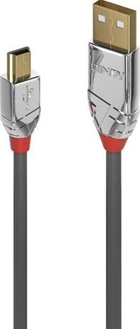Lindy CROMO - USB cable - USB to mini-USB Type B - 3 m