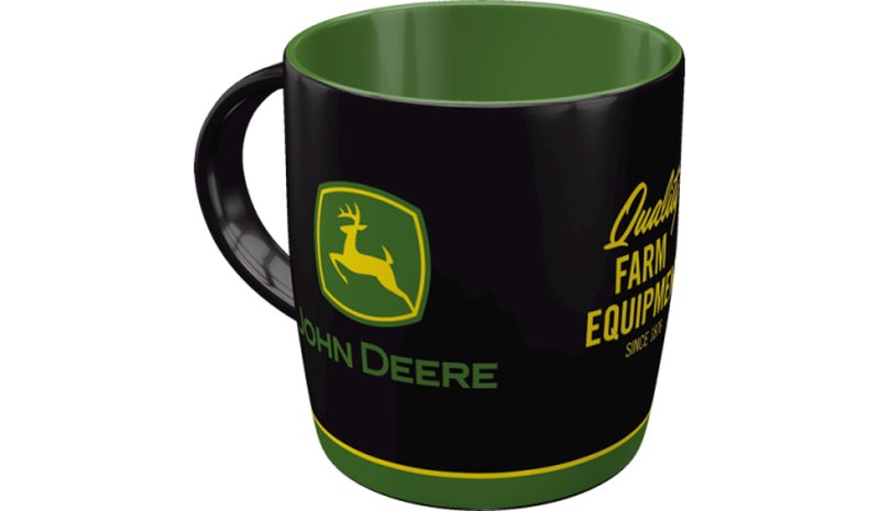 Nostalgic-Art John Deere - Logo Black muki