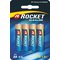 Rocket AA alkaliparistot, 4 kpl – kuva 1