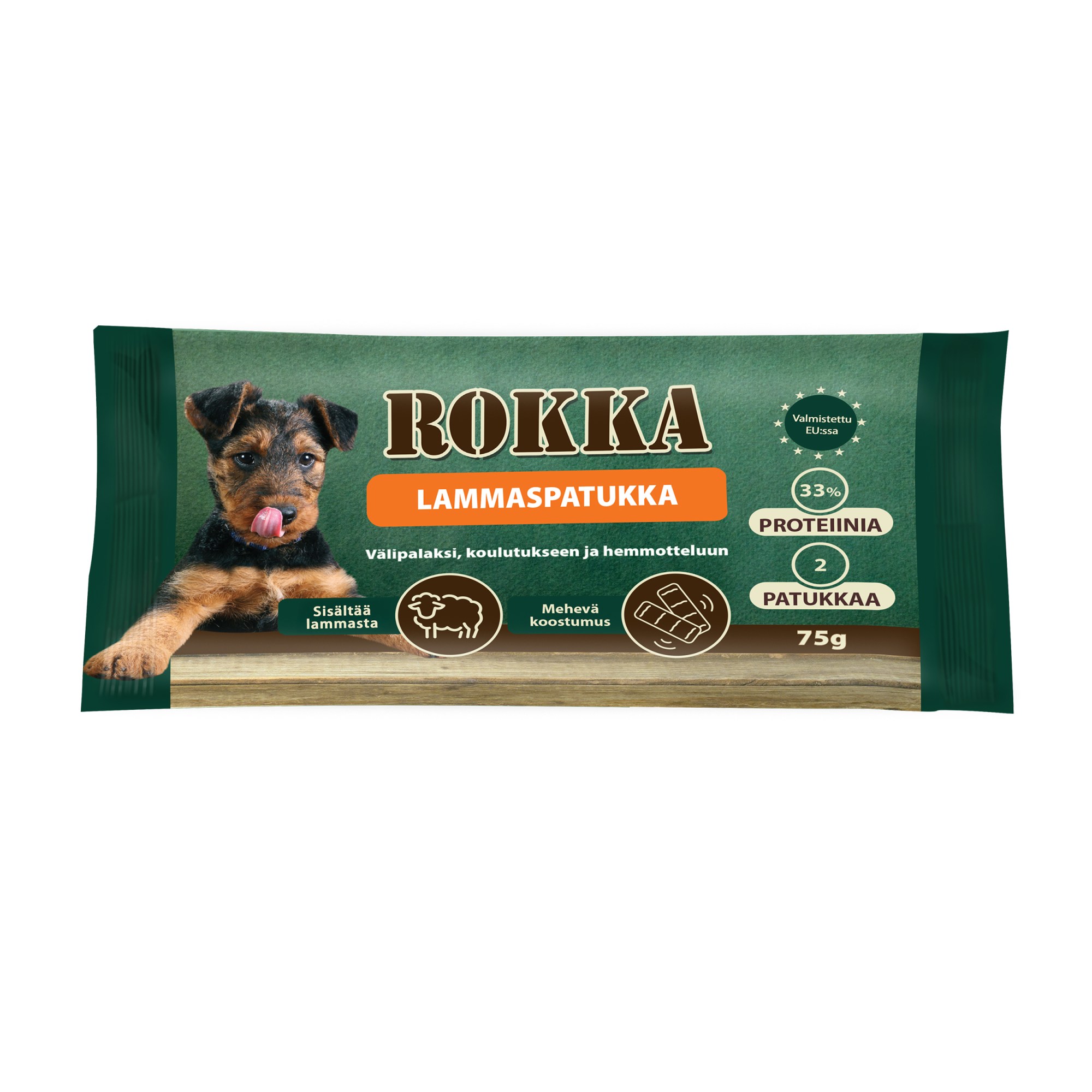 Rokka lammaspatukka 75 g koiranherkku