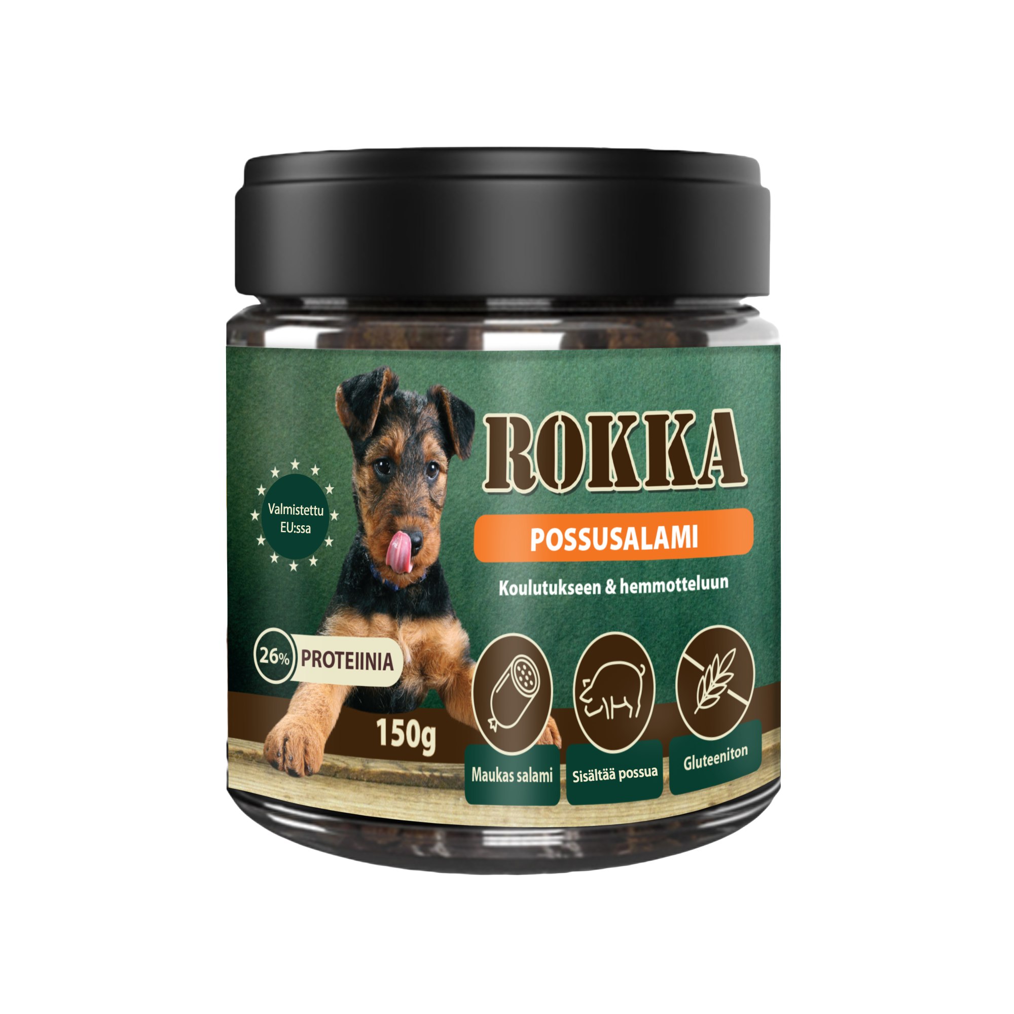 Rokka possusalami 150 g koiranherkku