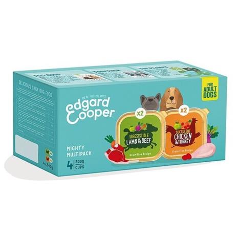 Edgard Cooper - Multipack Chicken/Lamb - 4x300g