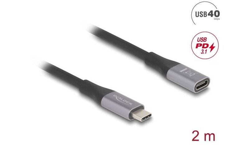 DeLOCK USB-C Extension Cable - 2 m