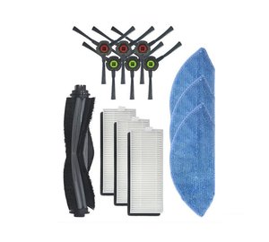 Tarvikkeet Ecovacs Deebot U2/DGN22 robottipölynimuriin 13 osaa