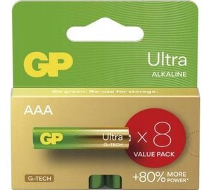 AAA-paristot GP Ultra, 8 kpl