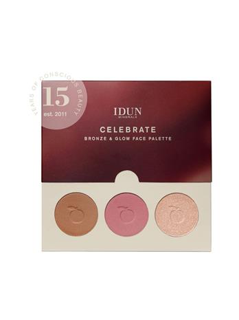 IDUN Minerals Celebrate Bronze & Glow Face Palette