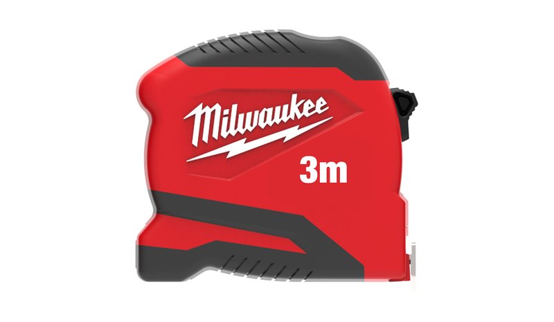 Milwaukee Compact Slim Rullamitta kompakti 3 m