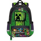 Lasten Minecraft 3d -reppu kouluun, matkoille