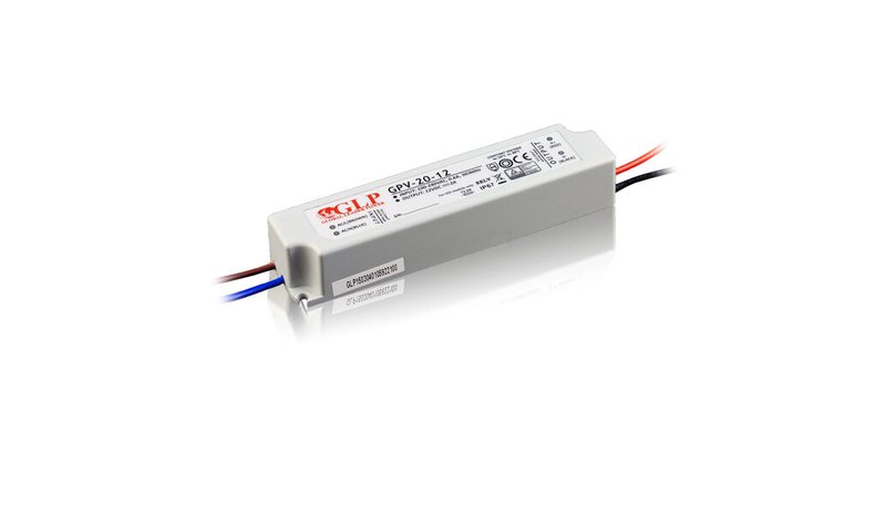 GLP-virtalähde 12V 12W 1A IP67 – kuva 1/1