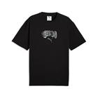Puma - GRAPHIC Balloon Art Relaxed Tee - T-paita - Miehet - Musta
