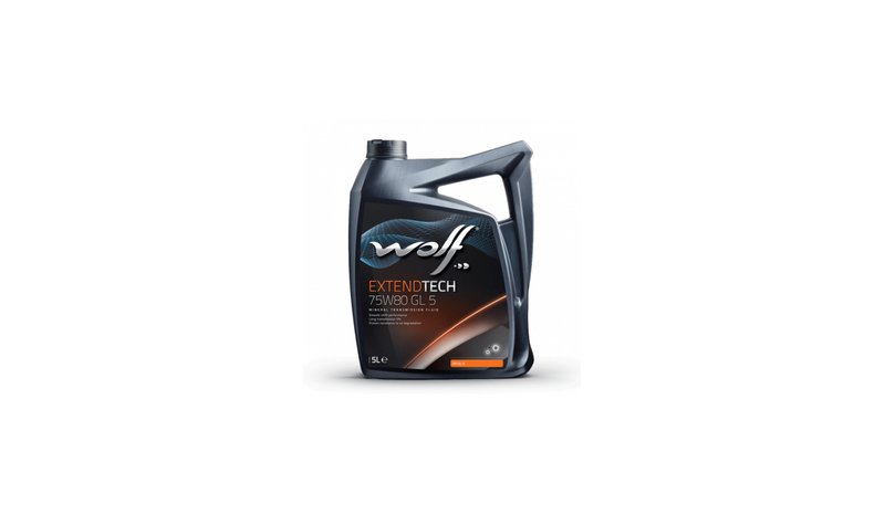 Vaihteistoöljy WOLF EXTENDTECH 75W80 GL 5 5L. 75w-80 – kuva 1/2
