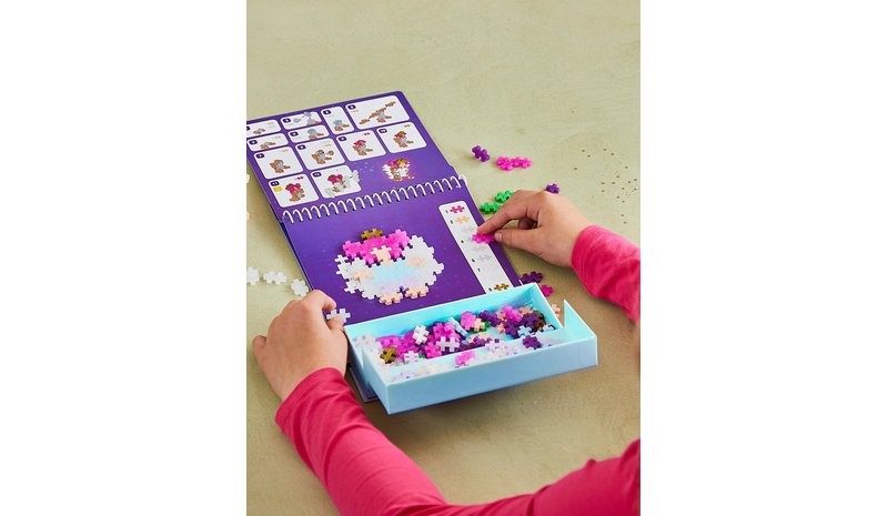 Plus-Plus Plus-Plus Activity Pad – Enchanted Forest - Purple - ONE SIZE