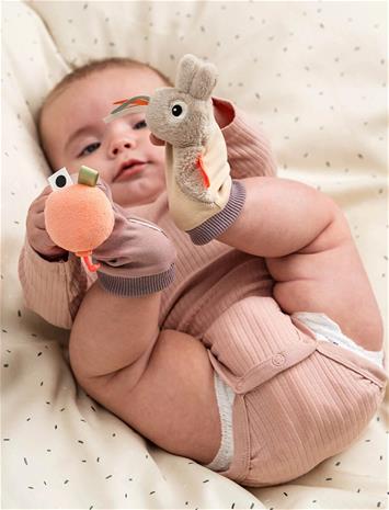 Done by Deer - Rattle socks Celebration Sand (4063179)