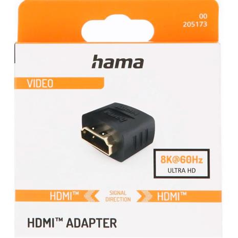 HAMA Adapter HDMI 8K Socket-Socket