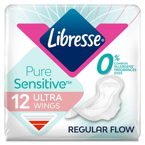 Libresse Pure Sensitive Ultra+ Wing 12 kpl