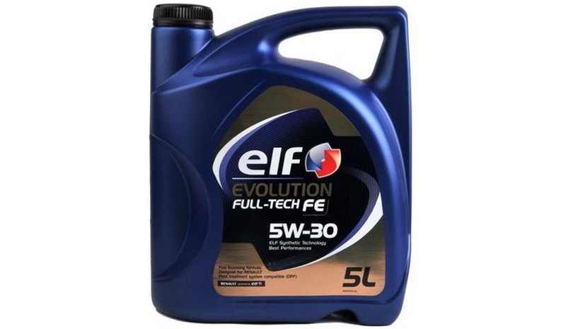 Moottoriöljy ELF EVO FULLTECH FE 5W30 5L. 5w-30 – kuva 1/3