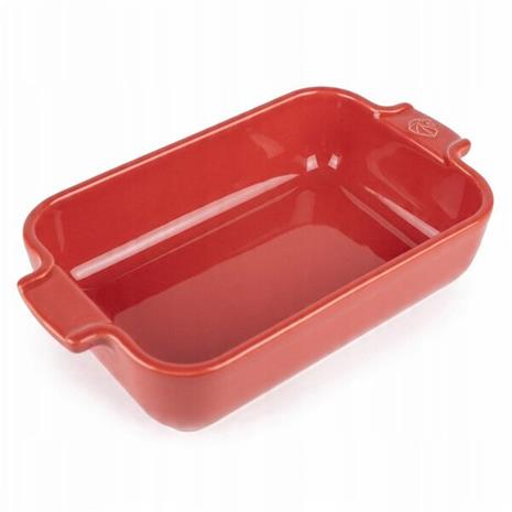 Peugeot Appolia Rectangular dish 22 cm Red