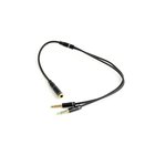 Gembird CCA-418M 3.5mm 4pin jack (F) - 2x3.5 mm stereo, 0.2m