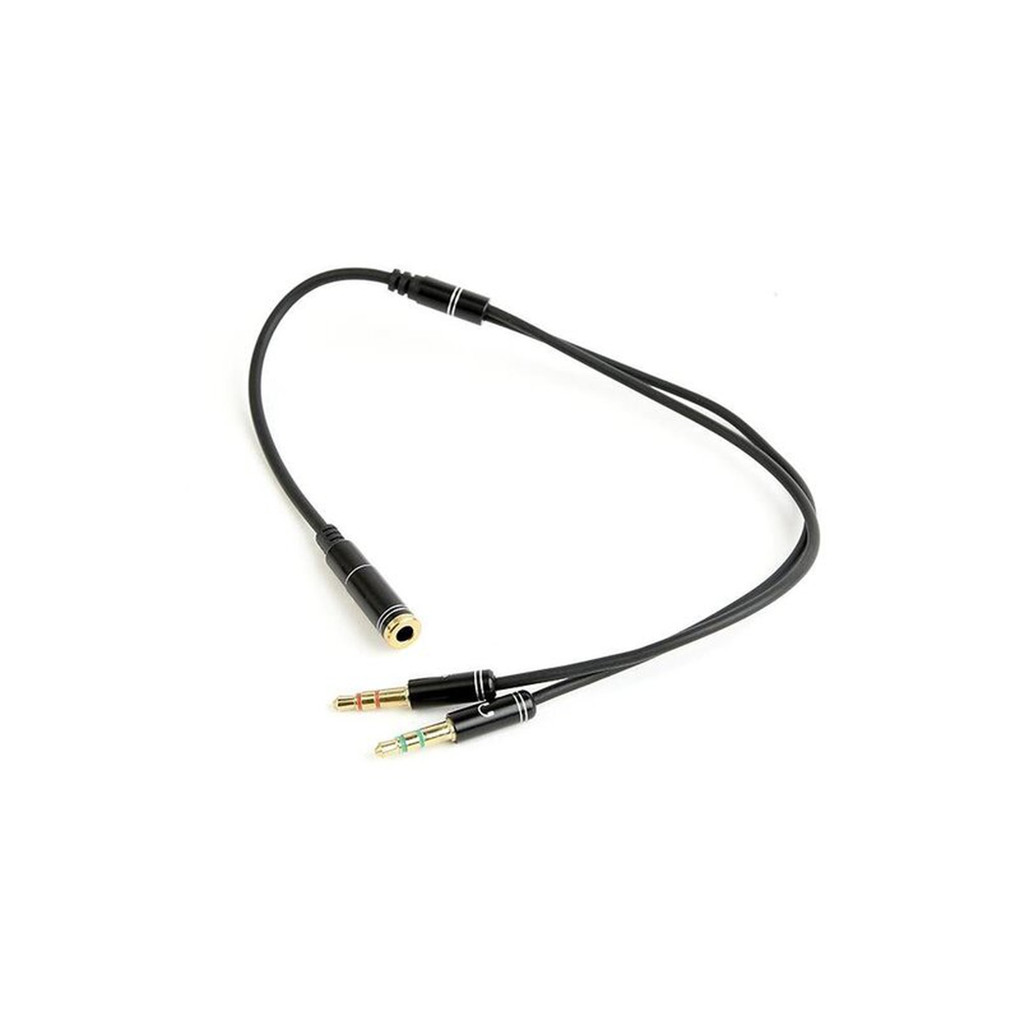 Gembird CCA-418M 3.5mm 4pin jack (F) - 2x3.5 mm stereo, 0.2m