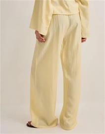 Nelly - Keltainen - Pull On Crinkled Pants