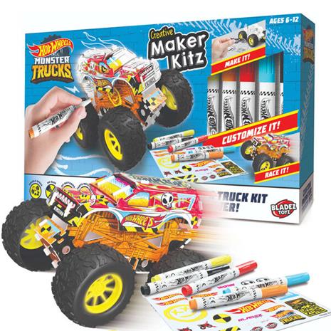 Bladez Hot Wheels Creative Maker Kitz DIY monsteriauto