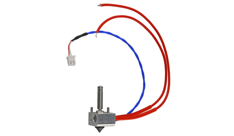 Flashforge Creator 3 Pro Left Hot-end Assembly - Hardened Steel - 0,4 Mm – kuva 1/2