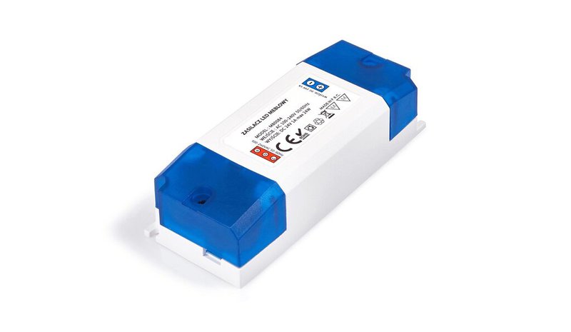 24V 24W 1A IP20 kalusteiden virtalähde – kuva 1/1