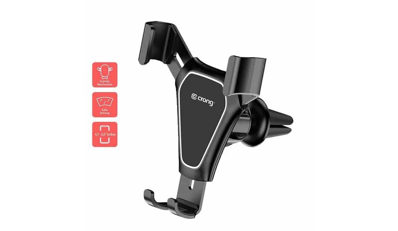 Puhelinteline Crong Gravity Auto-Clip 4,7-6,5 – kuva 1/2
