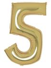 IPK IPK Number Foil 5 White Gold 86 Cm - Gold - 0